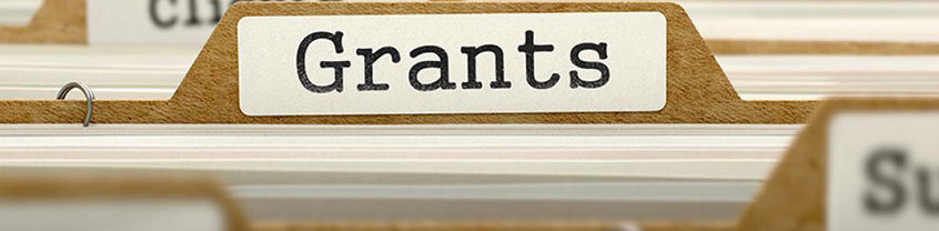 Sign with "Grants"