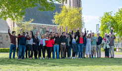 Retreat of the department Structural Biochemistry in Renesse in May 2023.