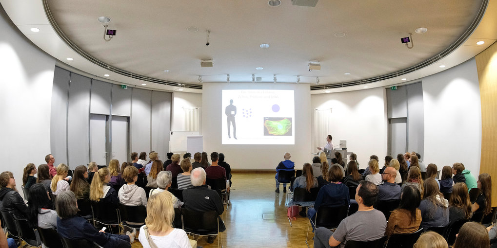 audience in the lecture hall