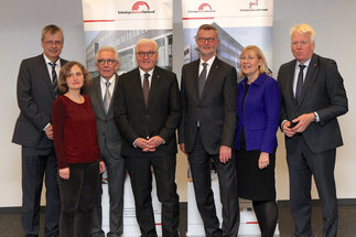 <p>President of Germany Frank-Walter Steinmeier visits COMAS</p>