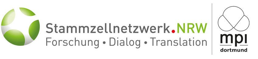 Max Planck Institute Dortmund becomes part of the Stem Cell Network.NRW Logo Stem Cell Network NRW and Logo MPI Dortmund