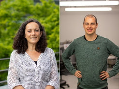Left: Marion Pesenti, Right: Tobias Raisch