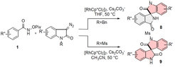 Rh(III)-catalyzed spirooxindole synthesis