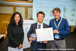 v.l.n.r. Asifa Akhtar, Eric, Andrea Musacchio