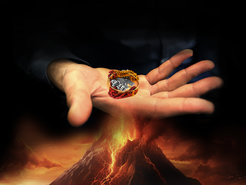 „Ein Ring … sie alle zu binden“: Formine sind und bestehen aus zwei identischen Teilen (rot, orange), die das Aktinfilament (grau) ringförmig umschließen.